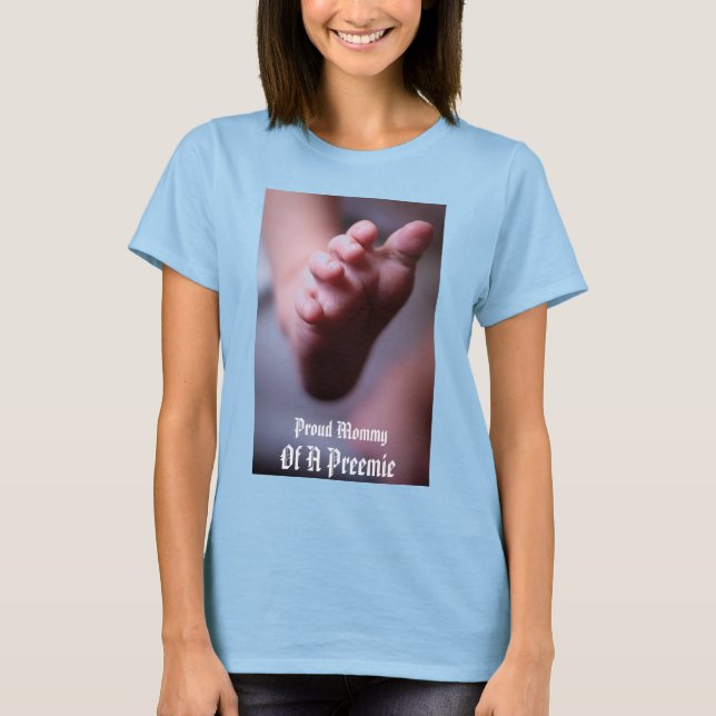 En preemie, stolt Mamma Tröja (Framsida)