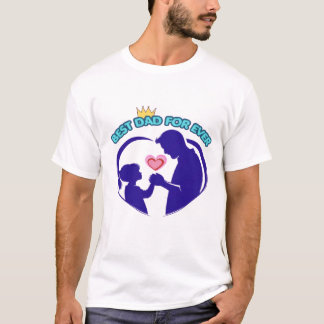 En present till den bästa pappan i världen, t shirt