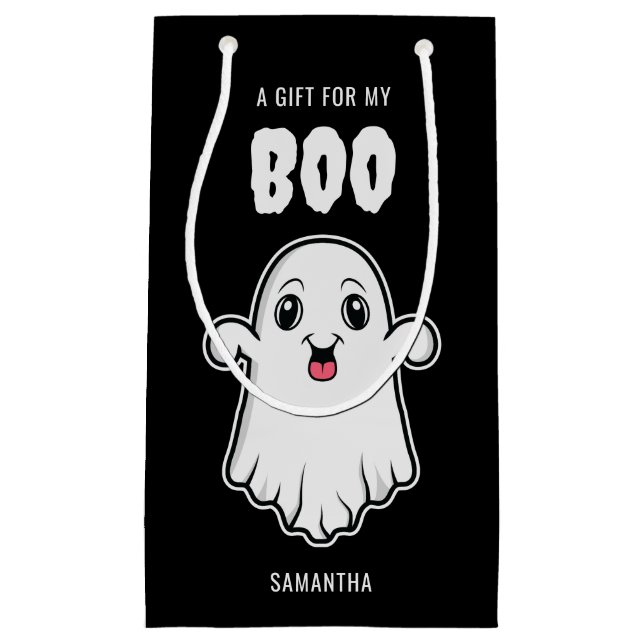 En present till min älskling Söt spök Halloween Sv (Framsidan)