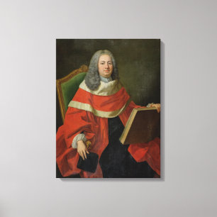 En president av parlamentet canvastryck