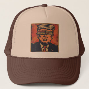 En president som är blind för mentala frågor keps