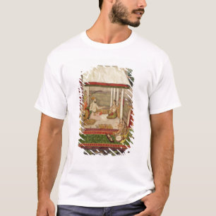 En Prince och en Princess Listening till musik Tee Shirt