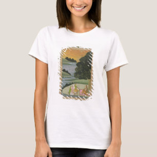 En Princess som lyssnar till kvinnliga musiker vid Tee Shirt
