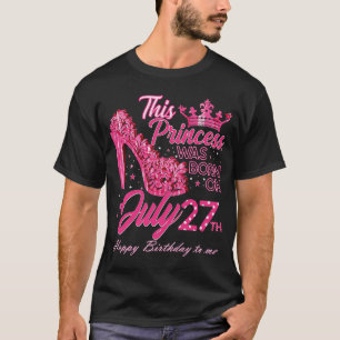 En prinsessa föddes den 27 juli 2011 Högklackar de T Shirt