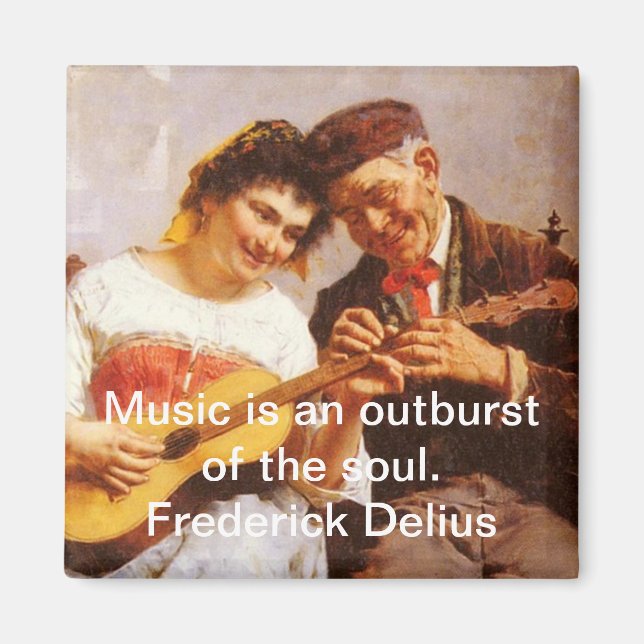 En privat konsert magnet (Framsidan)