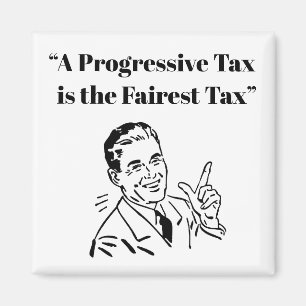 En progressiv skatt är Fairest-skatten Magnet