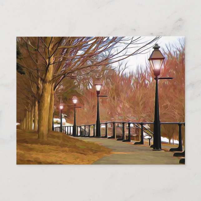 En promenad att minnas vykort (Framsida)