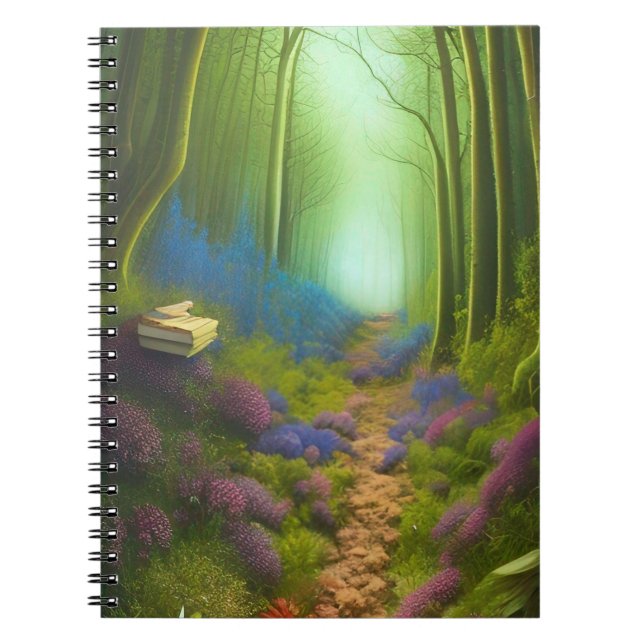 En promenad genom Enchanted Wood Anteckningsbok (Framsidan)