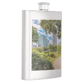 En promenad genom Hama Rikyu trädgårdar, Tokyo Fickplunta