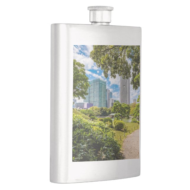 En promenad genom Hama Rikyu trädgårdar, Tokyo Fickplunta (Höger)