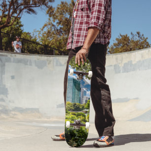 En promenad genom Hama Rikyu trädgårdar, Tokyo Mini Skateboard Bräda 18,5 Cm