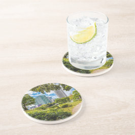 En promenad genom Hama Rikyu trädgårdar, Tokyo Underlägg