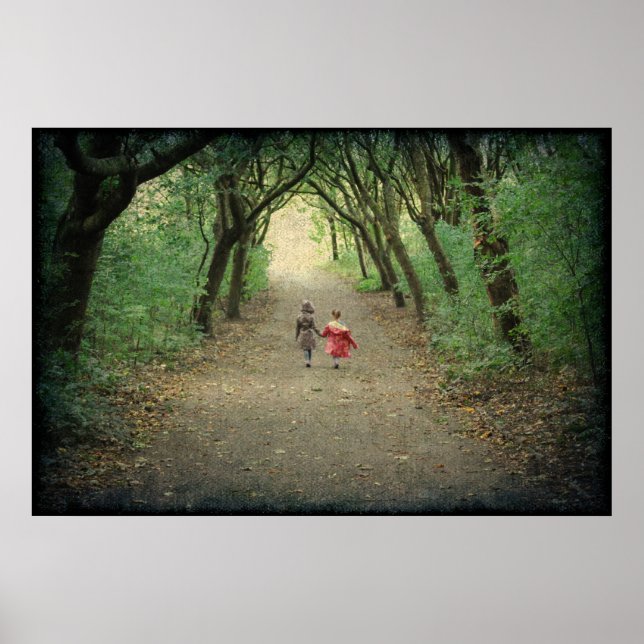 En promenad i parken Poster (Framsidan)