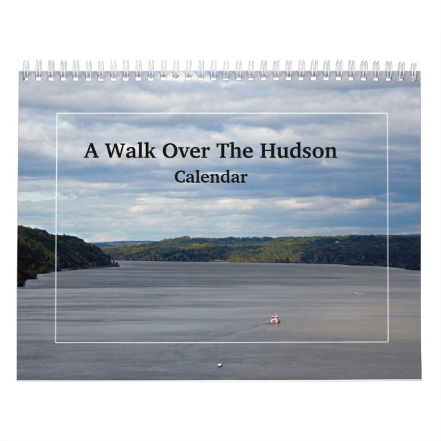 En promenad över Hudson Kalender (Omslag)