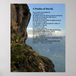 En Psalm av David Anpassningsbar Poster