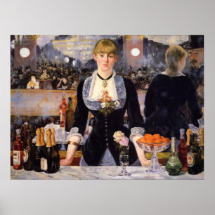 En pub på Folies-Bergère Poster