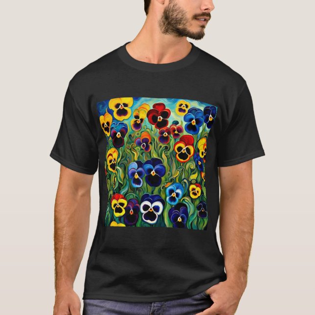 En publik för paneler t shirt (Framsida)