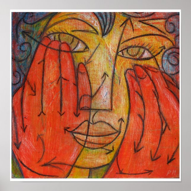 En punkt i varje riktning poster (Framsidan)