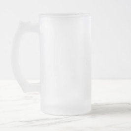En punkt vid Svarta Saker Frostat Ölglas