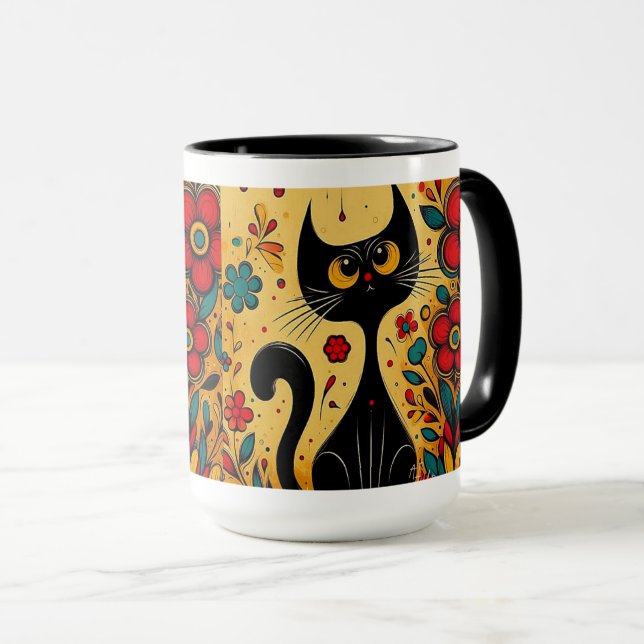 En purfekterad sipp mugg (Framsida höger)