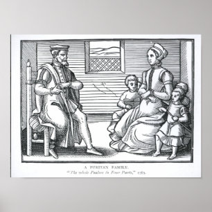 En puritansk familj poster