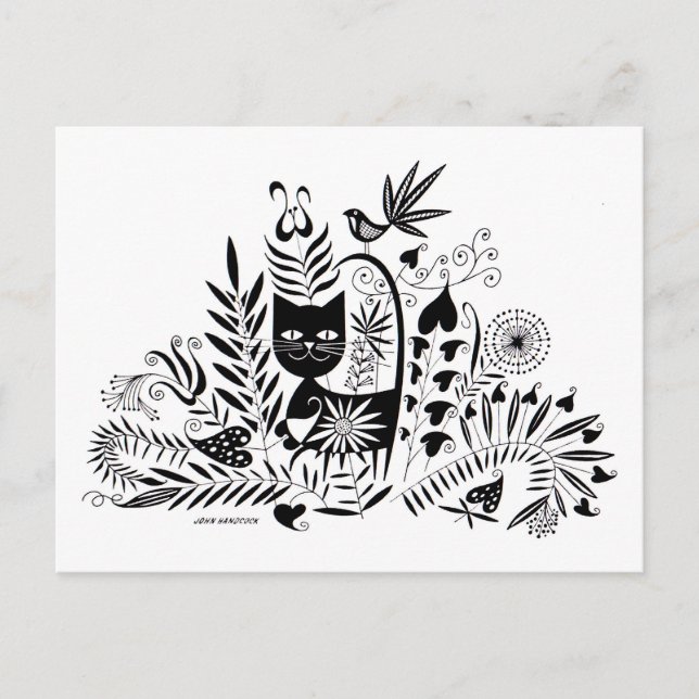 En PurrFect-par Vykort (Framsida)