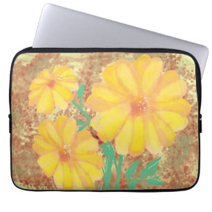 En Quiet Ställe Blommigt Bouquet Laptop Fodral