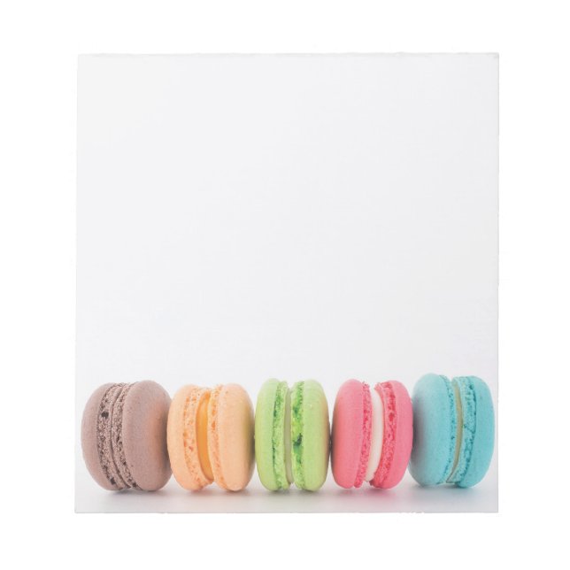 En quintet av Macarons Anteckningsblock (Framsida)