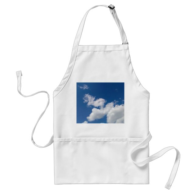 En rad moln förkläde (Framsidan)