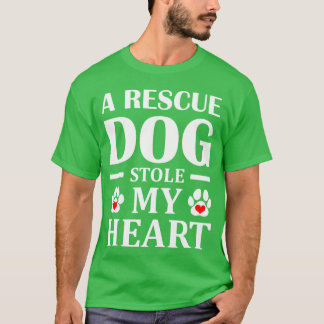 En Rädding Hund stjäl min hjärtefamilj Rolig hund T Shirt
