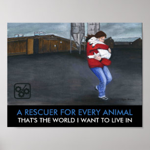 En räddning för varje djur poster