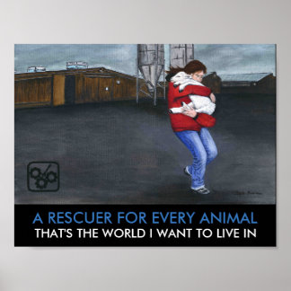 En räddning för varje djur poster