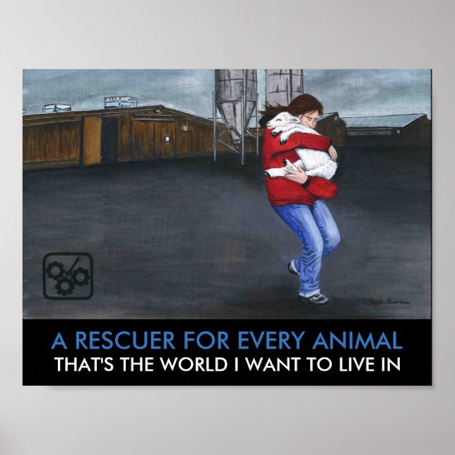 En räddning för varje djur poster (Framsidan)