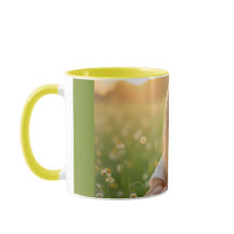 En radikant Helena Chevalier i Blommar Meadow Mugg