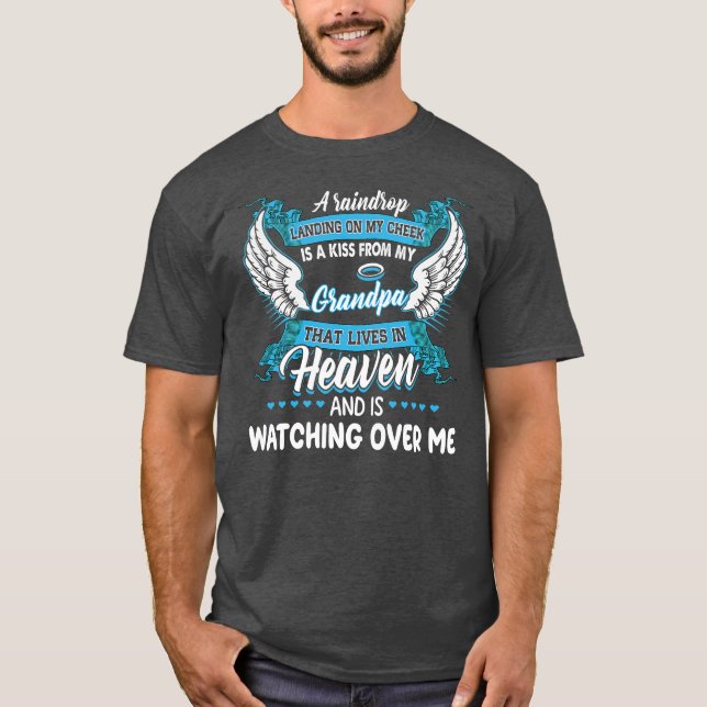 En radrolllandning på min Cheek är en kyss från mi T Shirt (Framsida)