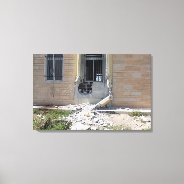 En raketframskriden Grenade Canvastryck (Framsida)