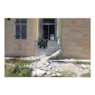 En raketframskriden Grenade Fototryck