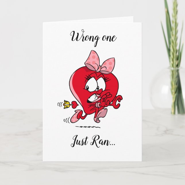 En Ran Valentines hälsningskort. Helgkort (Framsida)