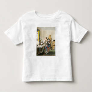 En rättfram rakkniv, pub. vid jakt 1827 (färgad t-shirt