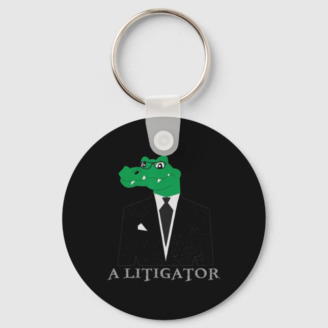 En rättsinstator i Kostym, en advokat som ger ut Nyckelring (Framsida)