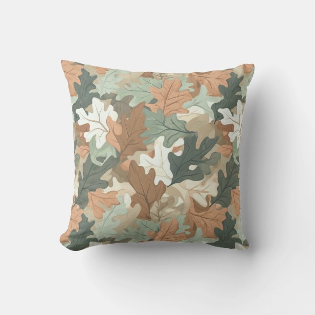 En realistisk Camo Design Series nr 2 Kudde (Framsida)