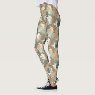 En realistisk Camo Design Series nr 2 Leggings