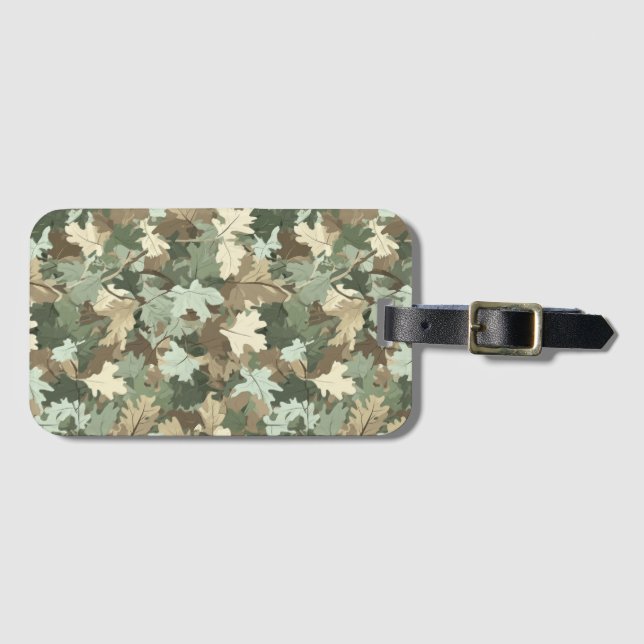 En realistisk Camo Design Series nr 3 Bagagebricka (Framsida horisontal)