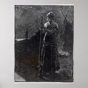 En Red River nybyggare, 1878 Poster