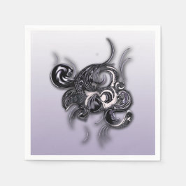 ’En reflekterande komponent’ Napkin-Papper Pappersservett