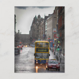 En regnig dag i Dublin Vykort