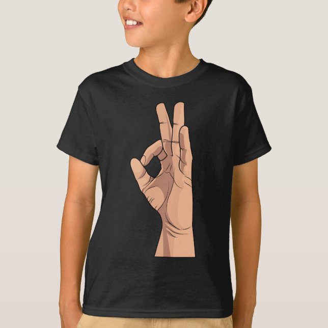 EN reko ~ räcker undertecknar och en-reko gester Tee Shirt (Framsida)