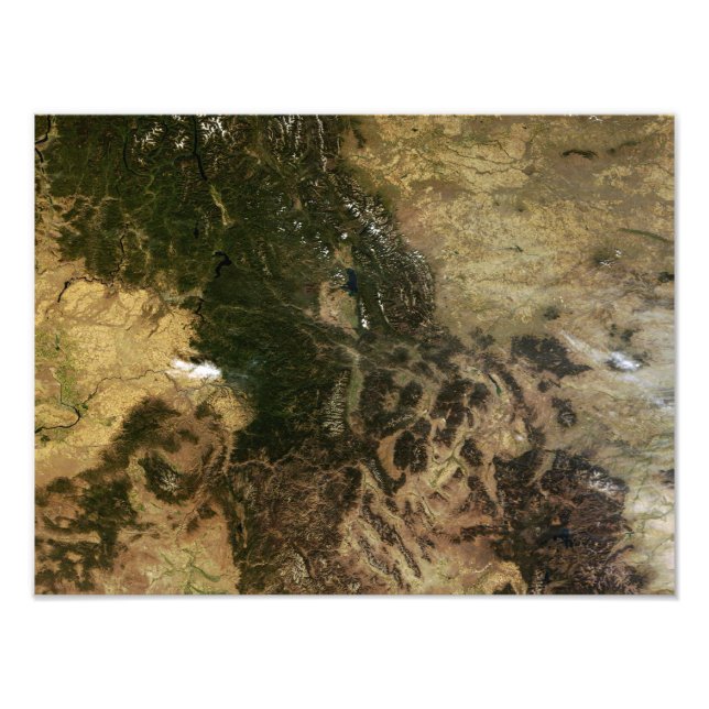 En relativt tydlig dag fototryck (Framsidan)