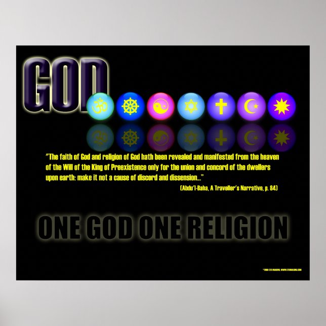 En religion poster (Framsidan)