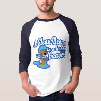 En ren bäver är en lycklig bäver tee shirt